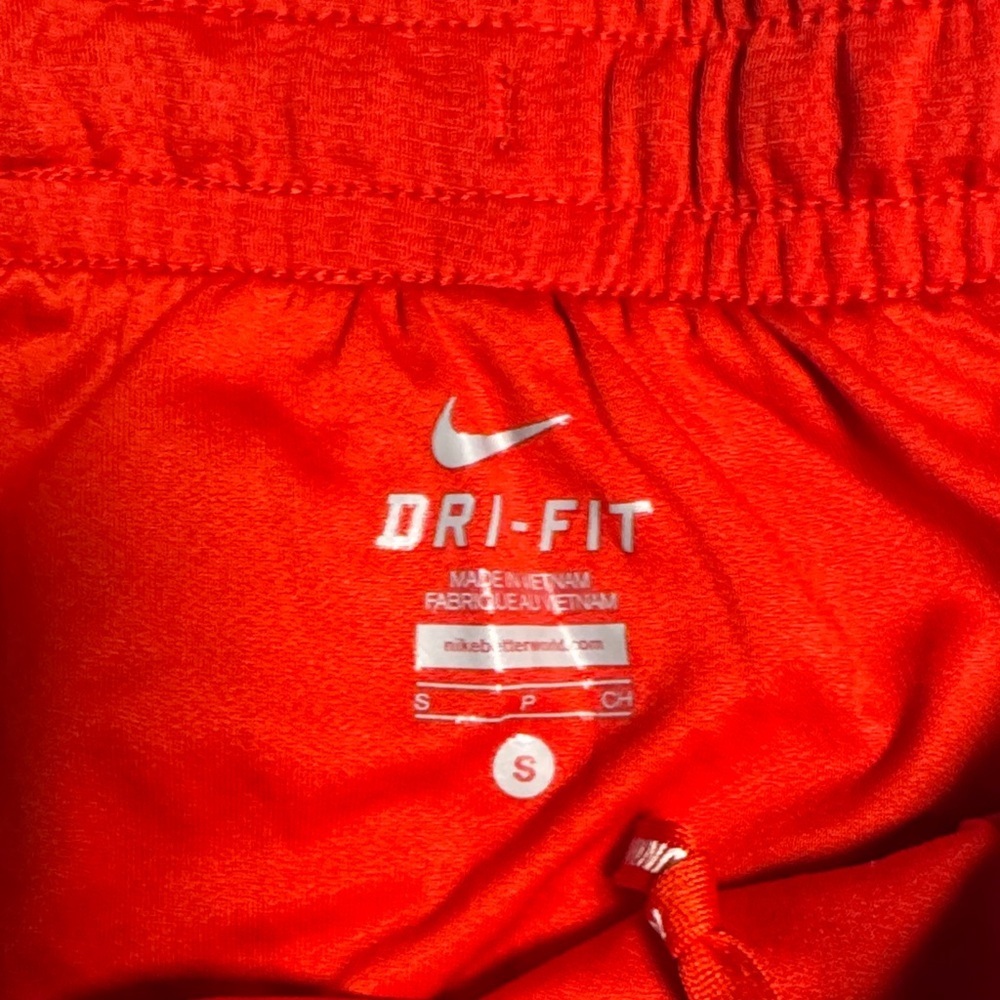 Nike Women's Bright Red Athletic Shorts - Picture 4 of 5